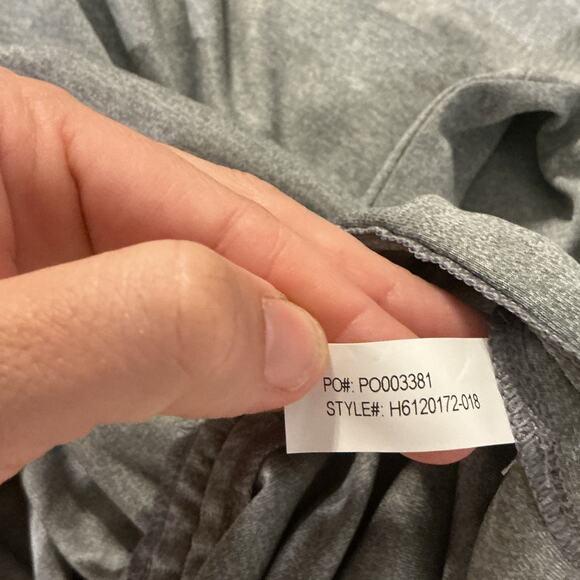 Huk Womens Coverup Dress Size Medium Gray Fishing Beach Outdoor Water Sports NEW - Picture 9 of 9